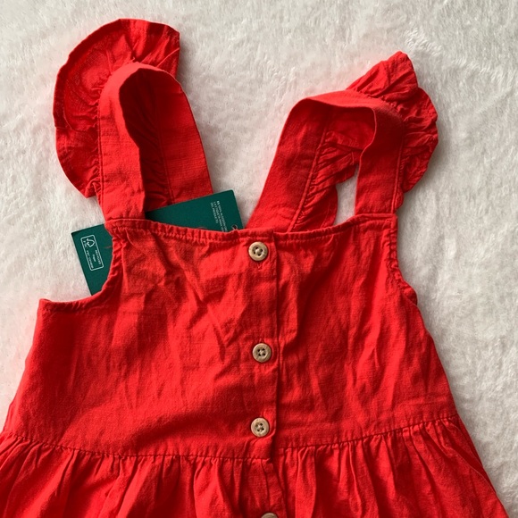 H&M NWT babygirl red dress - Picture 3 of 11